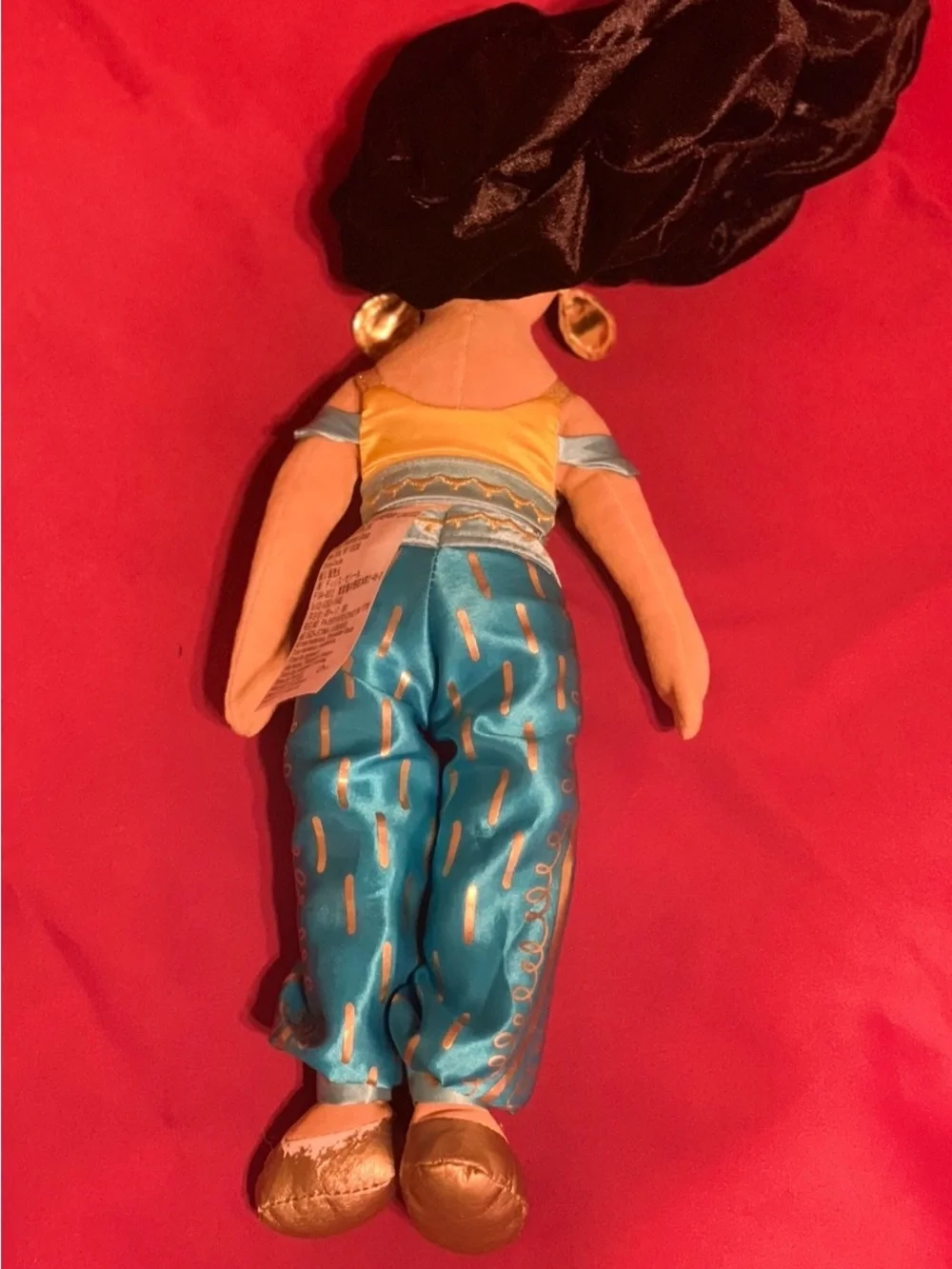 Disney 16” Jasmine Plush Doll in Blue and Gold